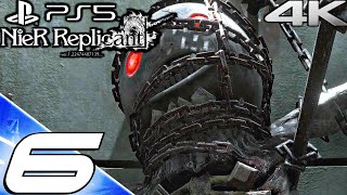 NIER REPLICANT PS5 Gameplay Walkthrough Part 6  Halua Boss amp Emils Sacrifice 4K 60FPS FULL GAME [upl. by Patricio]