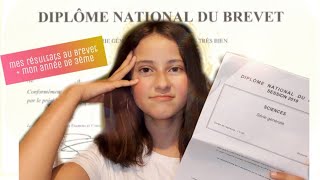 AVOIR MENTION TRÈS BIEN AU BREVET mes résultats et ma 3ème [upl. by Hgielanna]