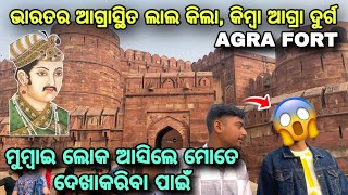 The Lal Qila Or Agra Fort in Agra  ଭାରତର ଆଗ୍ରାସ୍ଥିତ ଲାଲ କିଲା କିମ୍ବା ଆଗ୍ରା ଦୁର୍ଗ ।Meetup with Mrx [upl. by Mela]