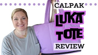 Calpak Luka Expandable Tote Bag Review [upl. by Bourn]