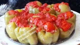 Kilitli Kek Kalıbında Kıymalı Dolma TarifiYapımı Sesli Anlatım Yemek Tarifi [upl. by Hiroko]