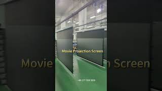 Motorized projector screenMovie Projection Screenprojectorscreen screenmovieprojector [upl. by Dosi]