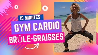 15 min GYM CARDIO sans impact  Brûler des graisses avec des exercices de gym faciles [upl. by Isdnil]