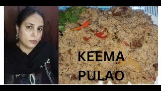 KEEMA PULAO RECIPE ampBEEF KEEMA PULAO BEST RECIPE amp NIDA KA KITCHEN [upl. by Omsoc]