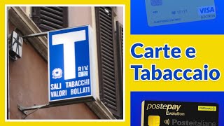 La Carta Prepagata con IBAN presso un Tabaccaio [upl. by Attwood500]