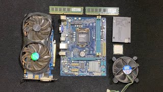 I5 2500  GTX 660 Low Budget Gaming PC Build [upl. by Prudy]