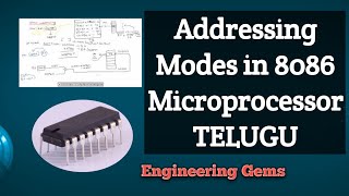 Addressing Modes of 8086 Microprocessor in Telugu [upl. by Aed]