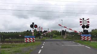 Spoorwegovergang Moordrecht  Passage a Niveau Railroad Level Crossing Bahnübergang [upl. by Olli836]