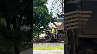 Uncoupling Norfolk Southern Train 165 Greensboro NC railfan railway train asmr diesel railroad [upl. by Nyrad267]