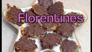 Florentines Video Cookie Recipe cheekyricho [upl. by Adnolor]