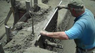 Shooting and Finishing Gunite [upl. by Aniryt811]