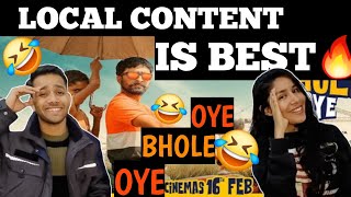 Oye Bholee Oye Trailer Reaction  Bahut entertaining🤣  Jagjeet Sandhu [upl. by Benedicto]