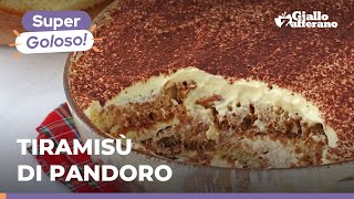 TIRAMISÙ di PANDORO – Ricetta antispreco facilissima e super veloce Con il pandoro avanzato ☕🎁✨😋 [upl. by Malinda]