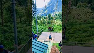 ඇල්ලේ විතරයි මෙහෙම යන්න පුළුවන් travel cover ella ytshorts funny zipline love youtubevideos [upl. by Eckart]