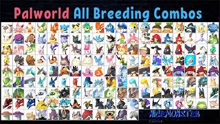 Palworld All Breeding Combos  26569 Option [upl. by Cari]