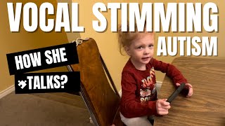 What Does Autism Vocal Stimming Sound Like Autism Awareness [upl. by Sybil854]