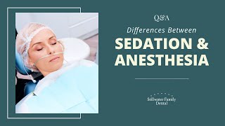 Differences Between Sedation and Anesthesia [upl. by Nalloh]