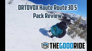 Ortovox Haute Route 30 S Backpack Review [upl. by Aihsiyt]