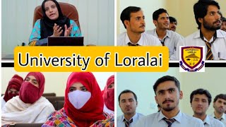 UNIVERSITY OF LORALAI PROMOTIONAL VIDEO  Wasat kakar [upl. by Enaasiali]