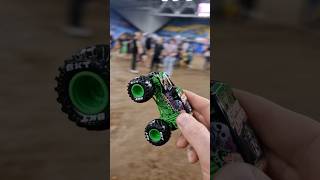 Diecast Monsterjam Gravedigger Big and Small Diecast Hunting in Europe [upl. by Nilsoj90]