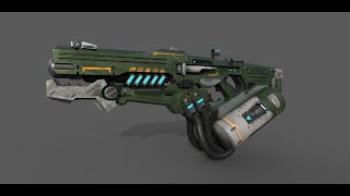 gun modeling tutorial in maya maya modeling tutoria autodesk maya concept gun in maya part 1 [upl. by Allerym]