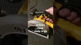 DCS391 new brushes fitted powertools repair trending dewalt shorts [upl. by Annalee]