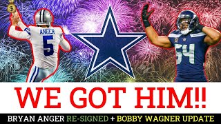 Cowboys News Alert 🚨 Bryan Anger ReSigning With Cowboys Plus MAJOR Bobby Wagner Signing Update [upl. by Robers]