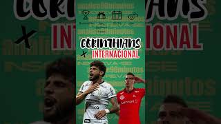 Corinthians x Internacional Hoje Decisão Crucial Fuga do Z4 ou G4 futebol inter corinthians [upl. by Asila371]