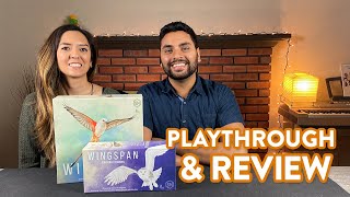 Wingspan with European Expansion  Playthrough amp Review [upl. by Wheaton]