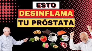 10 ALIMENTOS PODEROSOS para aliviar la INFLAMACIÓN DE LA PRÓSTATA [upl. by Liamaj]