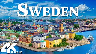 Sweden 4K UHD  Scenic Relaxation Film With Beautiful Relaxing Music 4K Video Ultra HD [upl. by Naejamron]