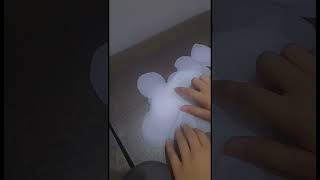 making flower with butter paper viral [upl. by Ghiselin]