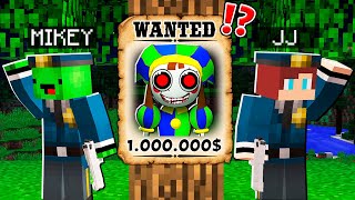 Why Mikey Pomni is WANTED JJ and MIKEY BECAME Policeman  in Minecraft Maizen [upl. by Minerva]