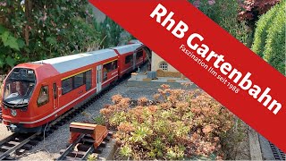 LGB RhB Gartenbahn Die moderne RhB mit dem Capricorn [upl. by Ijok]