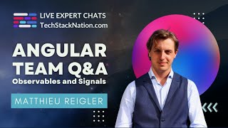 🚦 Understanding Observables and Signals in Angular w Matthieu Riegler  Chat Live w Tech Experts [upl. by Lashondra2]