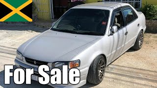 1997 Toyota Corolla For Sale in Saint Mary Jamaica [upl. by Nesnej907]