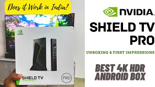 Nvidia Shield TV Pro Unboxing and First Impressions Still Best Android TV in 2022 Indian User [upl. by Annavahs]