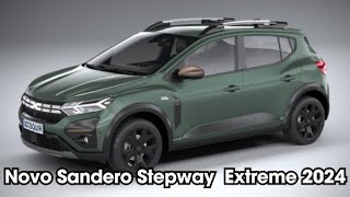 Novo Sandero Stepway Extreme 2024 [upl. by Odlaw]