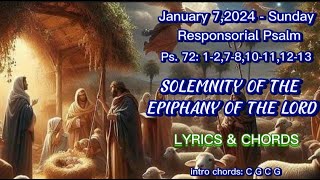 Responsorial Psalm  January 72024 Sunday salmo salmoresponsoryo responsorialpsalm [upl. by Thorlay]