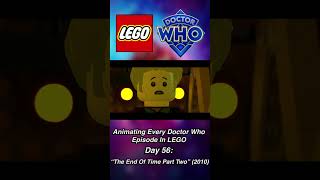 Lego Doctor Who 10th Doctors Regeneration doctorwho lego tardis dalek cyberman doctorwhofan [upl. by Ainezey626]