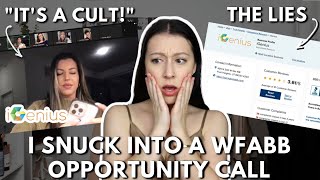 I SNUCK INTO A WFABB OPPORTUNITY CALL Part 1 IGENIUS [upl. by Neemsaj400]