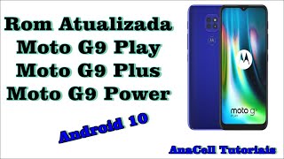 Rom Moto G9 Play Moto G9 plus Moto G9 Power android 10 atualizado [upl. by Yrek]