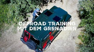 Ineos Grenadier OffroadTraining von Abenteuer 4x4 [upl. by Akitan121]