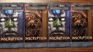 Opening NEW Official Inscryption Card Packs [upl. by Millian13]