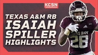 Texas AampM RB Isaiah Spiller Highlights  2022 NFL Draft  KCSN Profiles [upl. by Atinet169]