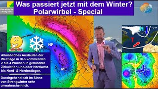 Was passiert mit dem Winter 202324 Polarwirbel Special ZirkulationsÄnderung  mehr Nordlagen [upl. by Norrag]