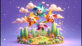 quotSpinning Pinwheels  A Whirlwind of Fun for Kidsquot Baby Shark  Kids Alots of Songs [upl. by Rollo]