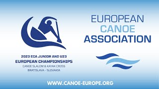 Day 4  Final canoe  2023 ECA Junior and U23 Canoe Slalom European Championships [upl. by Tut]