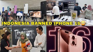 Breaking 😳 See how Indonesia has Banned IPhone 16 in their Country 😳 [upl. by Ecined]