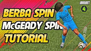 BERBA SPIN amp MCGEADY SPIN TUTORIAL BÀN PHÍM amp TAY CẦM  FIFA ONLINE 4 [upl. by Orbadiah799]